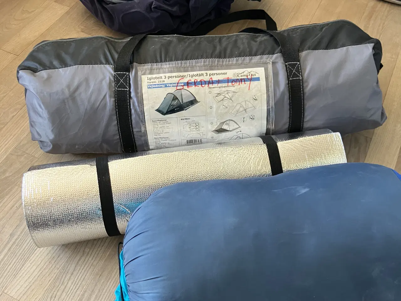 Billede 1 - TELT UDSTYR