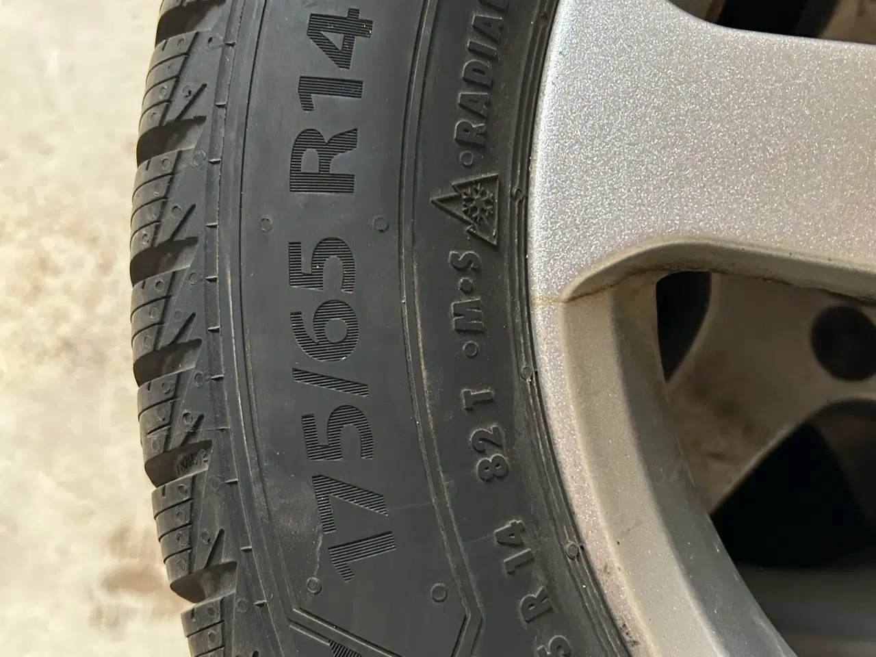 Billede 1 - 4 stk. Nye Vinterdæk på fælg