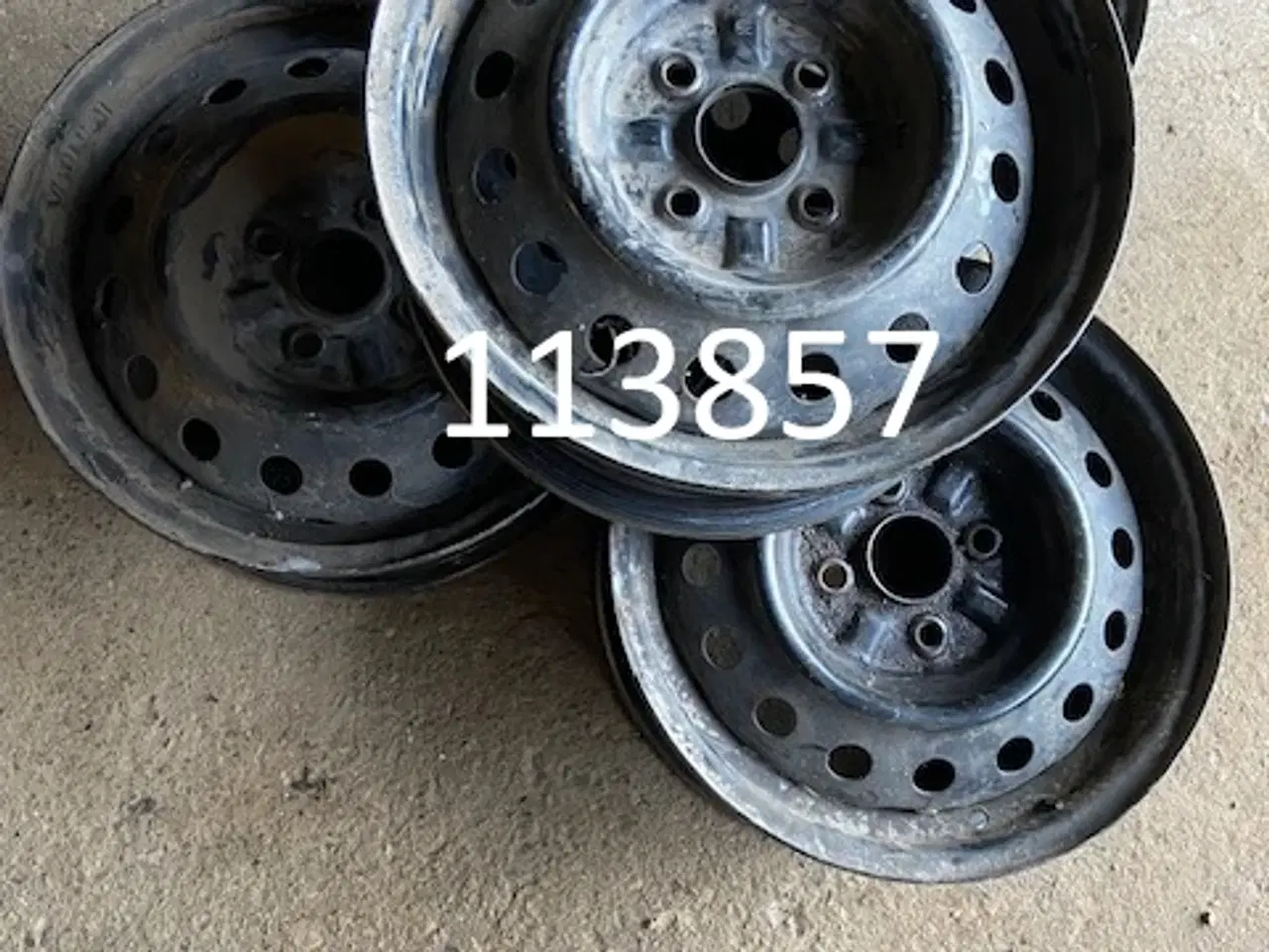 Billede 1 - 4 Stålfælge Toyota Yaris