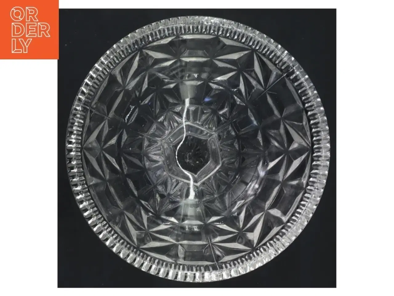 Billede 3 - Glasskål med fod (str. Ø 14x13 cm)