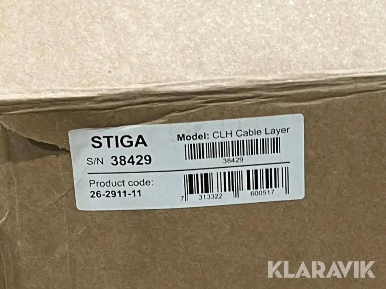 Billede 7 - Kabel nedlægger STIGA CLH CABEL LAYER