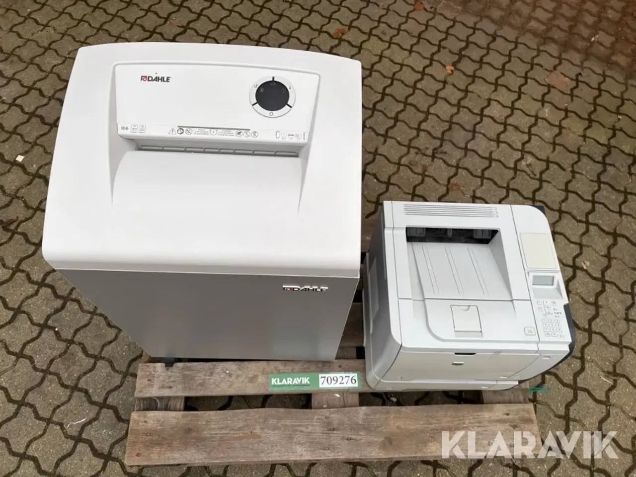 Billede 12 - Industrimakulator og printer, Dahle og Hp