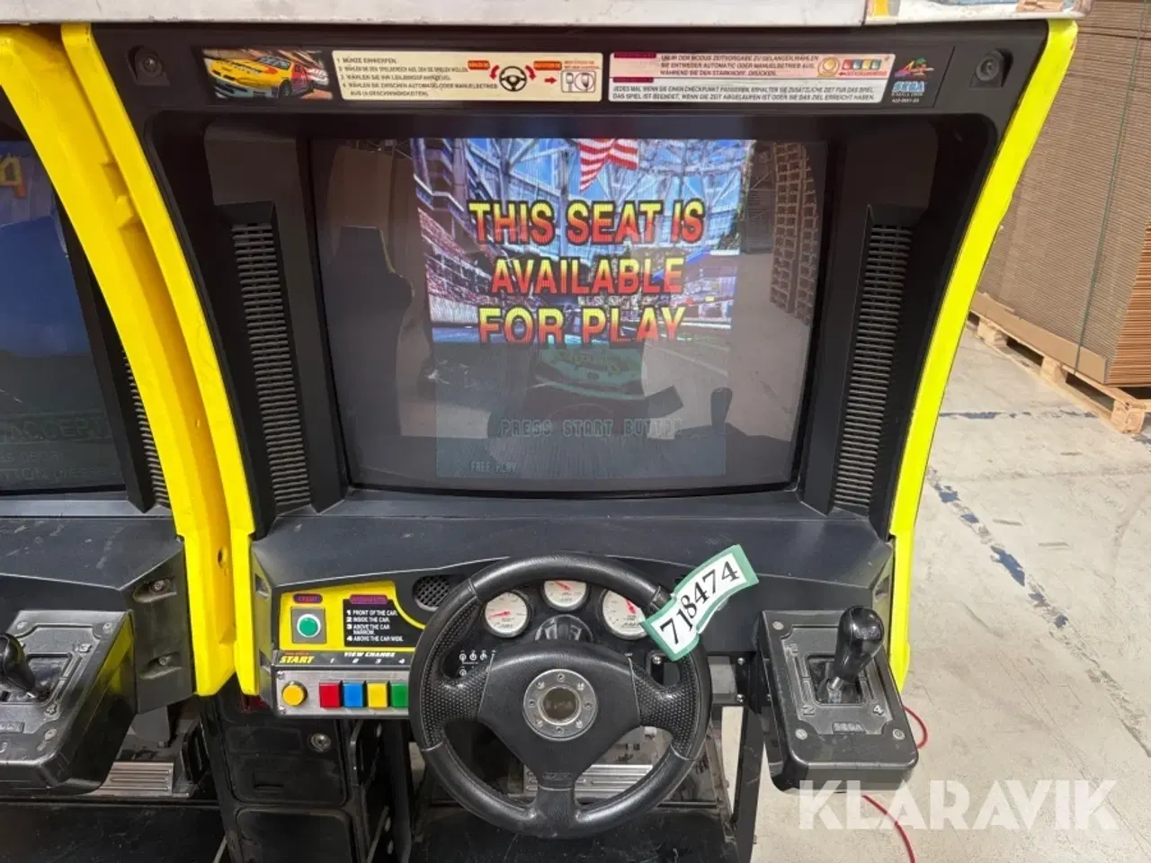 Billede 8 - Spillemaskiner Sega Daytona 2 Twin / Sega Rally
