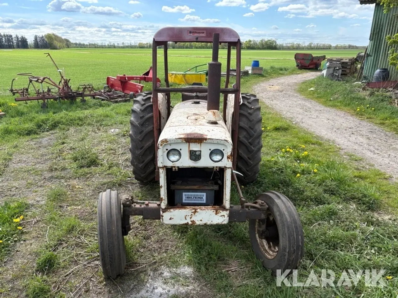 Billede 8 - Veterantraktor David Brown Selectamatic 880