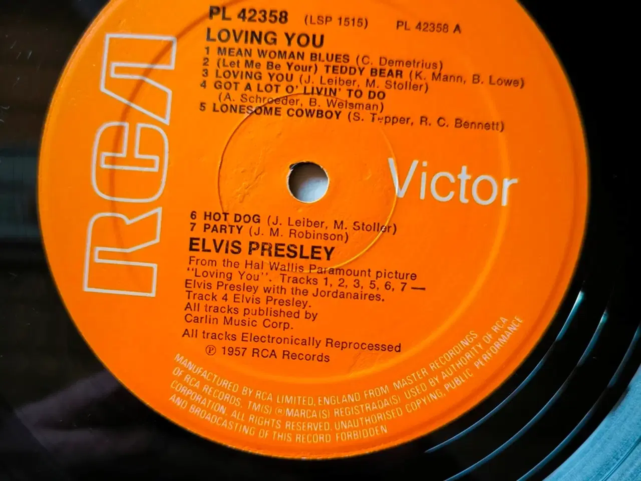 Billede 3 - LP, Elvis Presley - Loving You