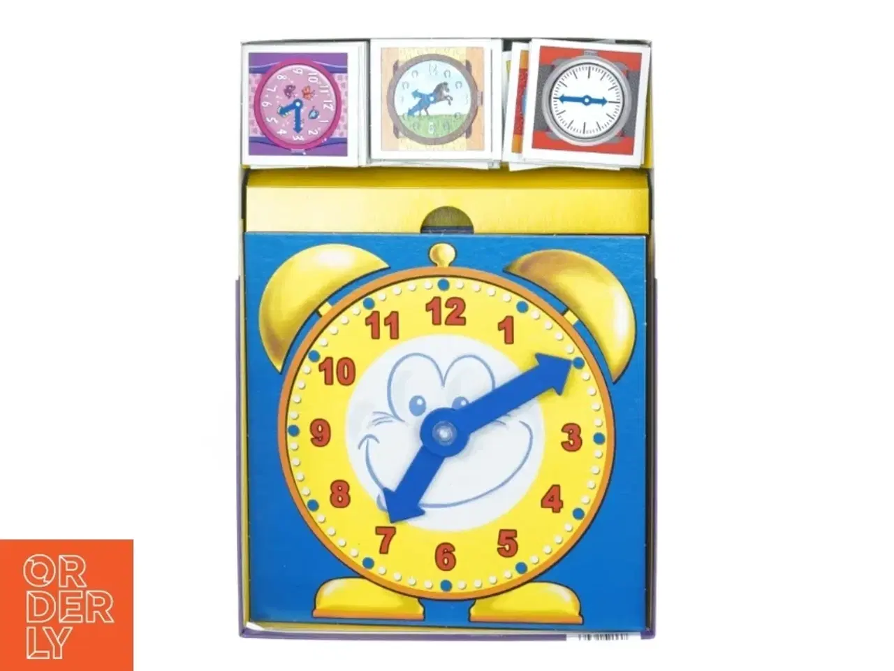 Billede 2 - Lær klokken fra Lær I Leg (str. 28 x 19 cm)
