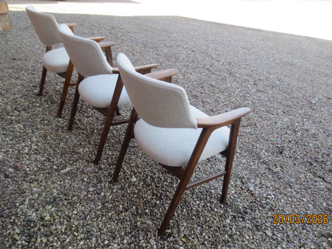 Billede 3 - 3 stk Erik Kirkegaard Armstole i Palisander