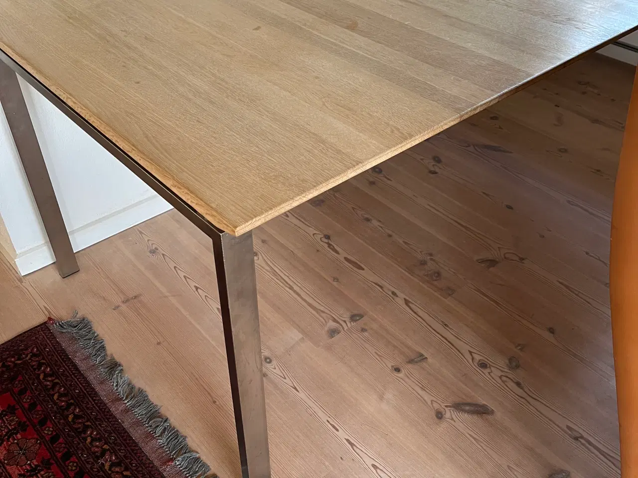 Billede 2 - Spisebord i egetræ