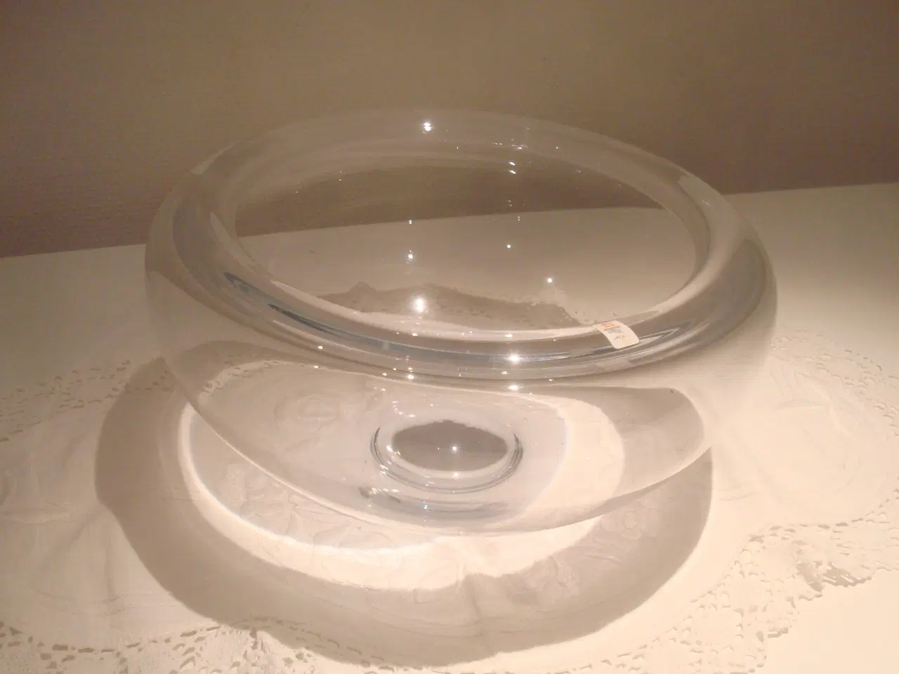 Billede 2 - HOLMEGÅRD, GLASBOWLE, MEGET STOR, som ny