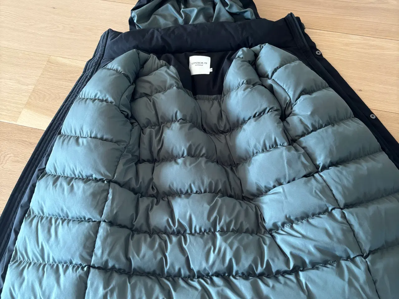 Billede 2 - Herre dun jakke / frakke.