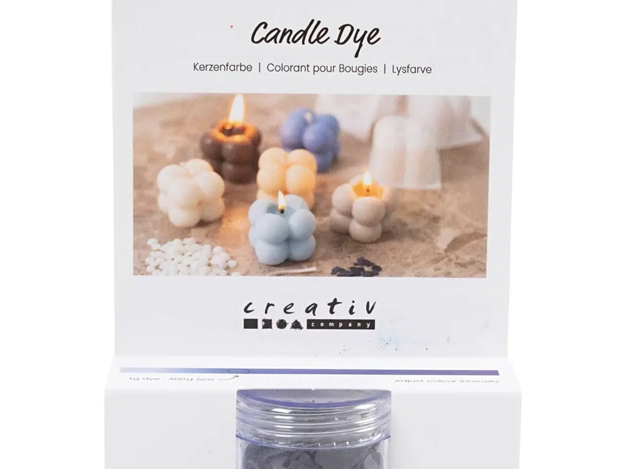 Billede 1 - Blå Lysfarve 5g - Skab Unikke Lysdesigns