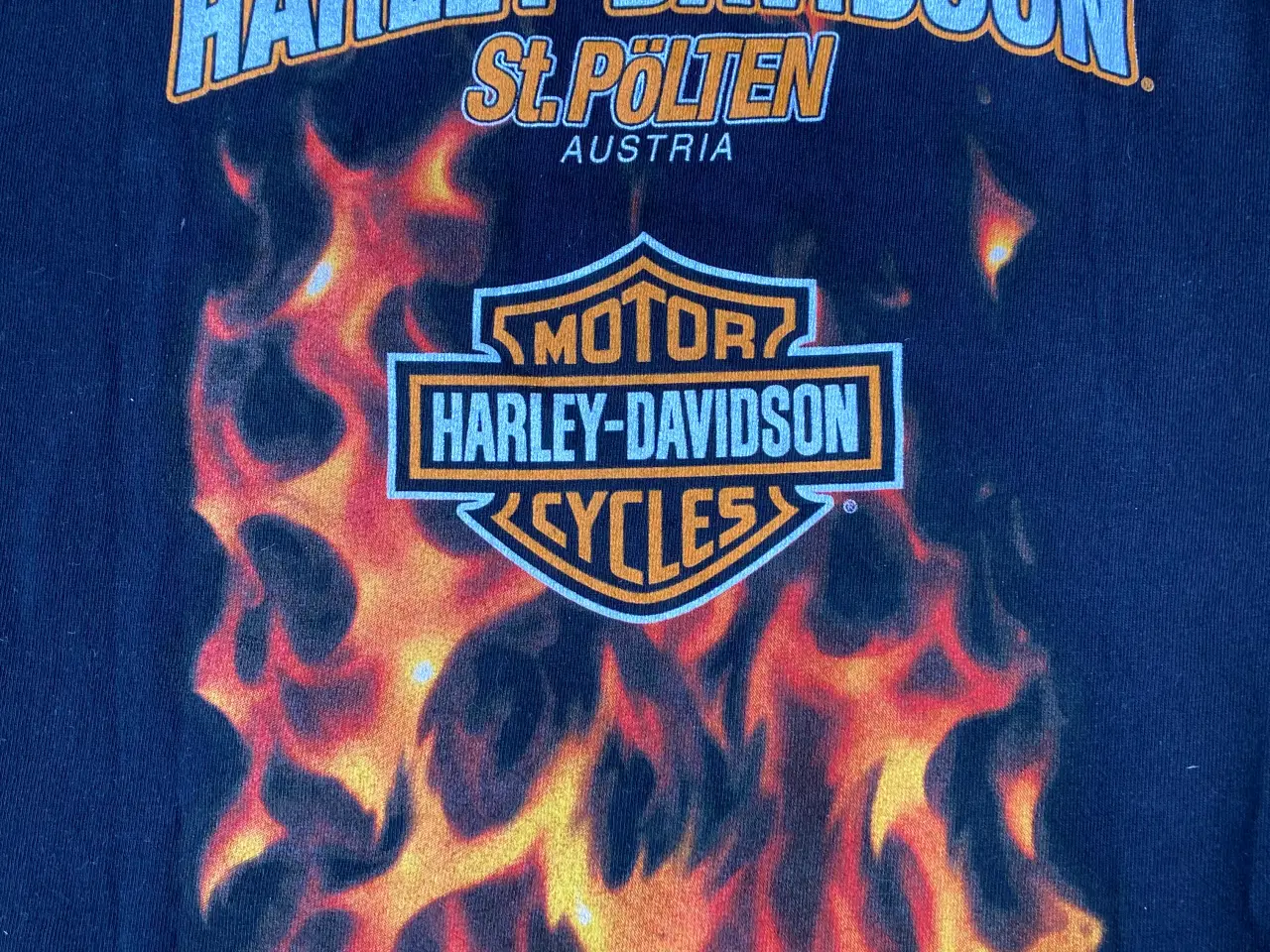 Billede 5 - Harley-Davidson T-shirt sort bomuld str. M