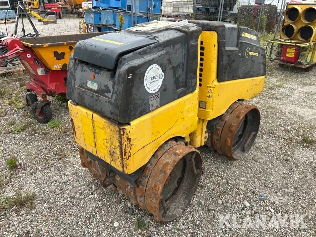 Billede 3 - Råjordskompakter Bomag BMP 8500