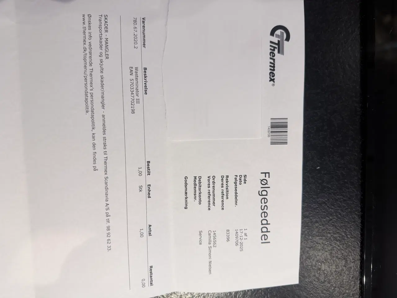 Billede 6 - Thermex Affaldskværn