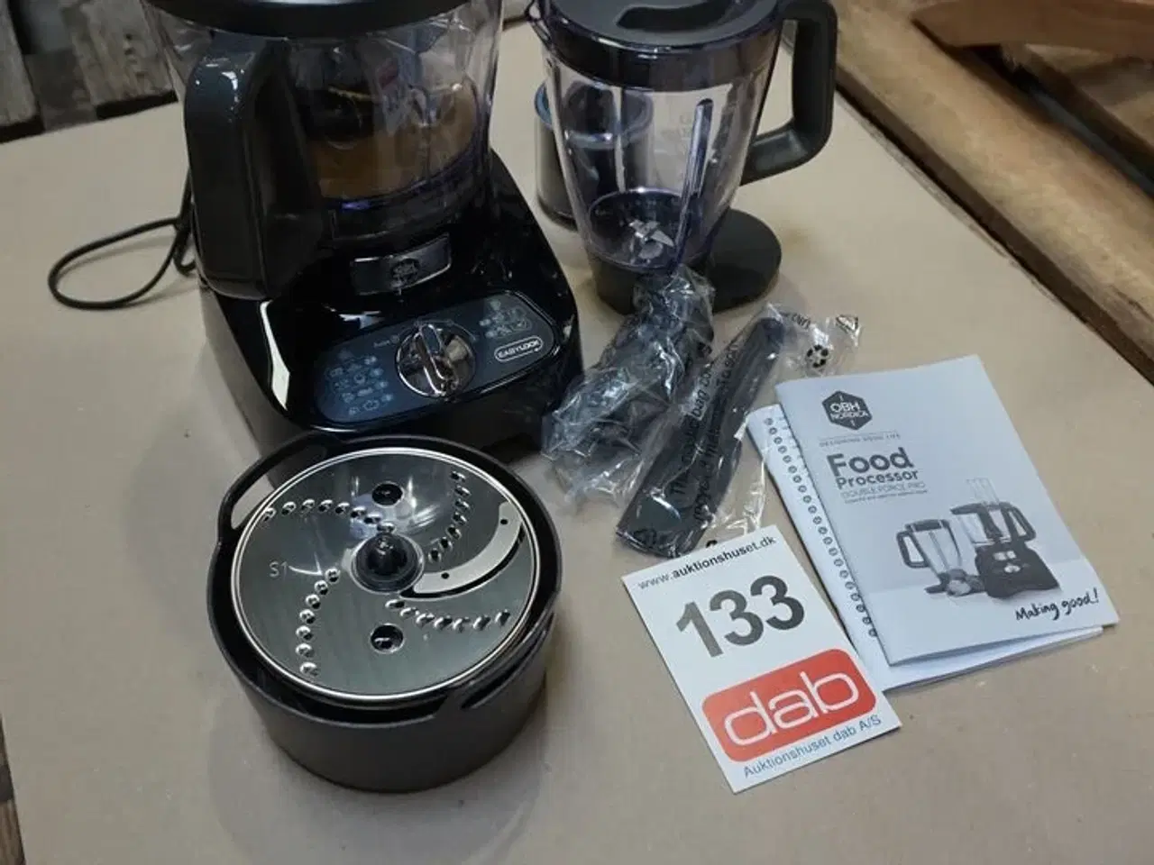 Billede 3 - OBH Nordica Double Force Pro Manual Foodprocessor