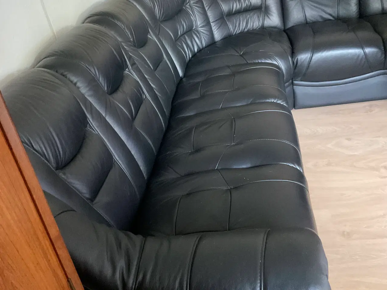 Billede 4 - Hjørnesofa i læder fra MY HOME