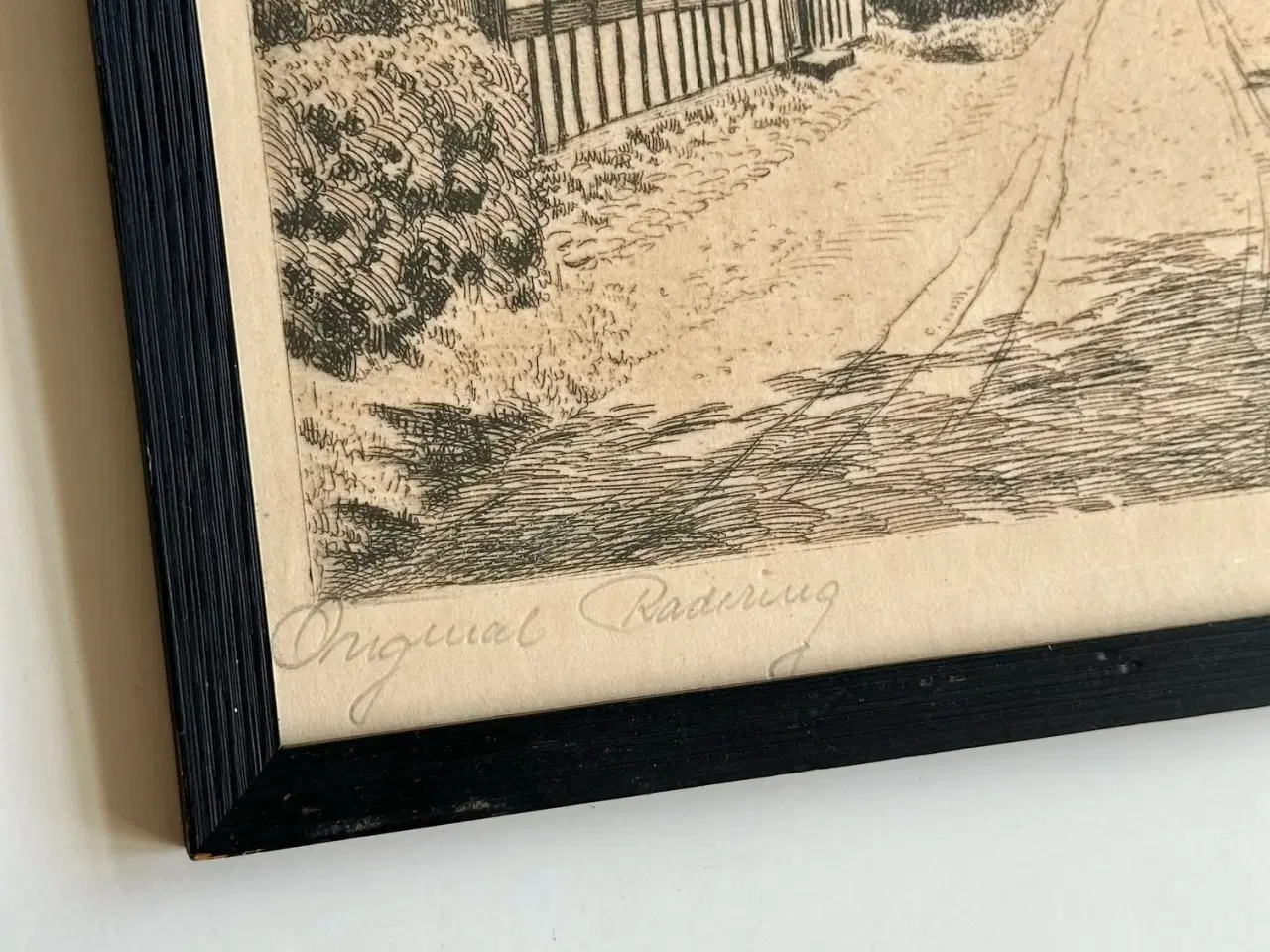 Billede 3 - Original radering, signeret