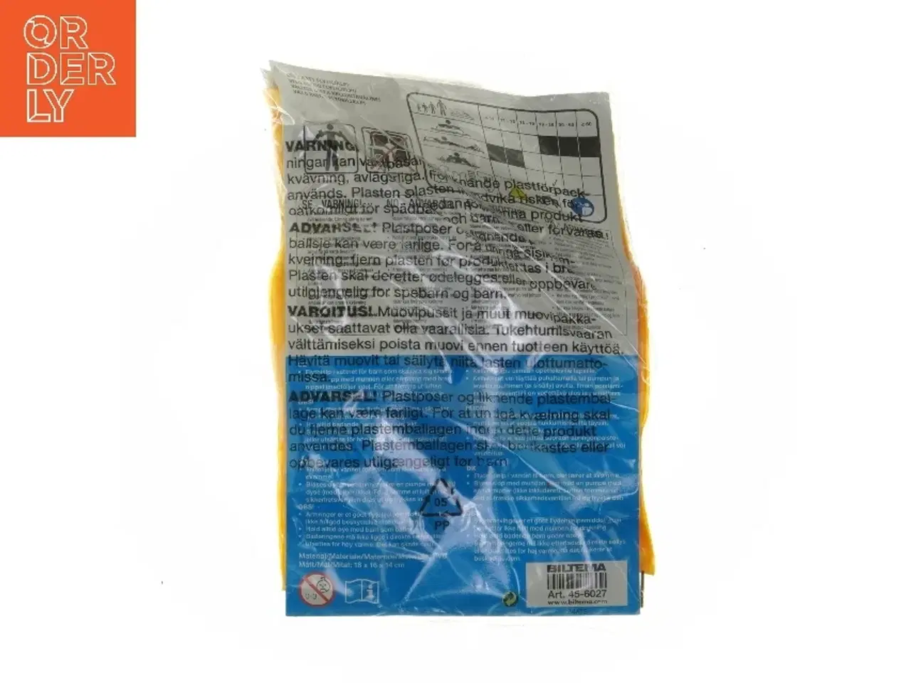 Billede 2 - Oppustelige svømmeringe til børn fra Biltema (str. 16x16x14 cm)