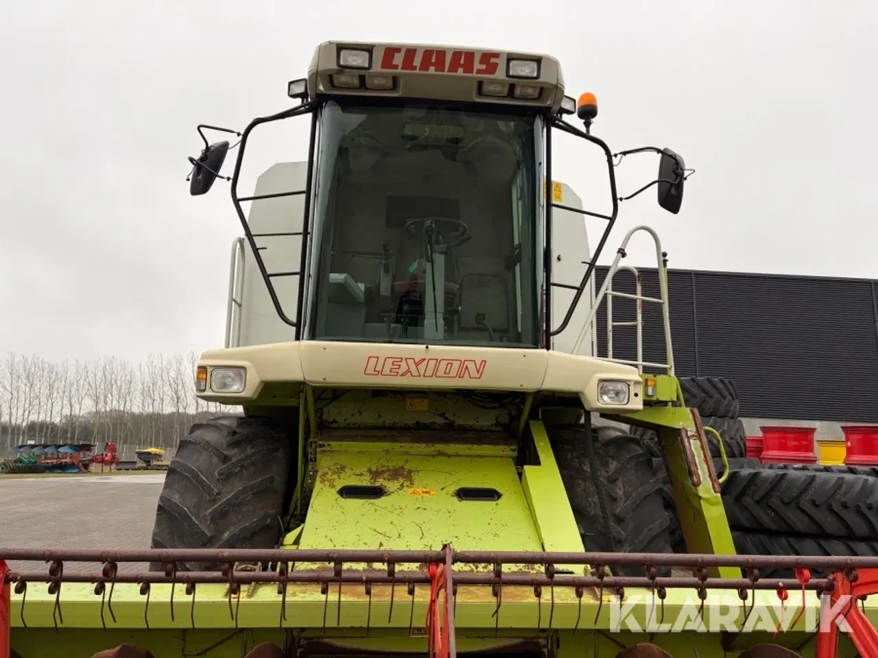 Billede 9 - Mejetærsker Claas Lexion 420 med C600 skærebord