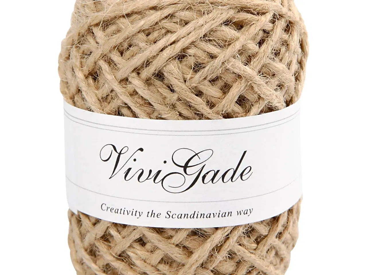 Billede 1 - Rustik Naturhamp 1-2 mm, 30m Rulle til Håndværk