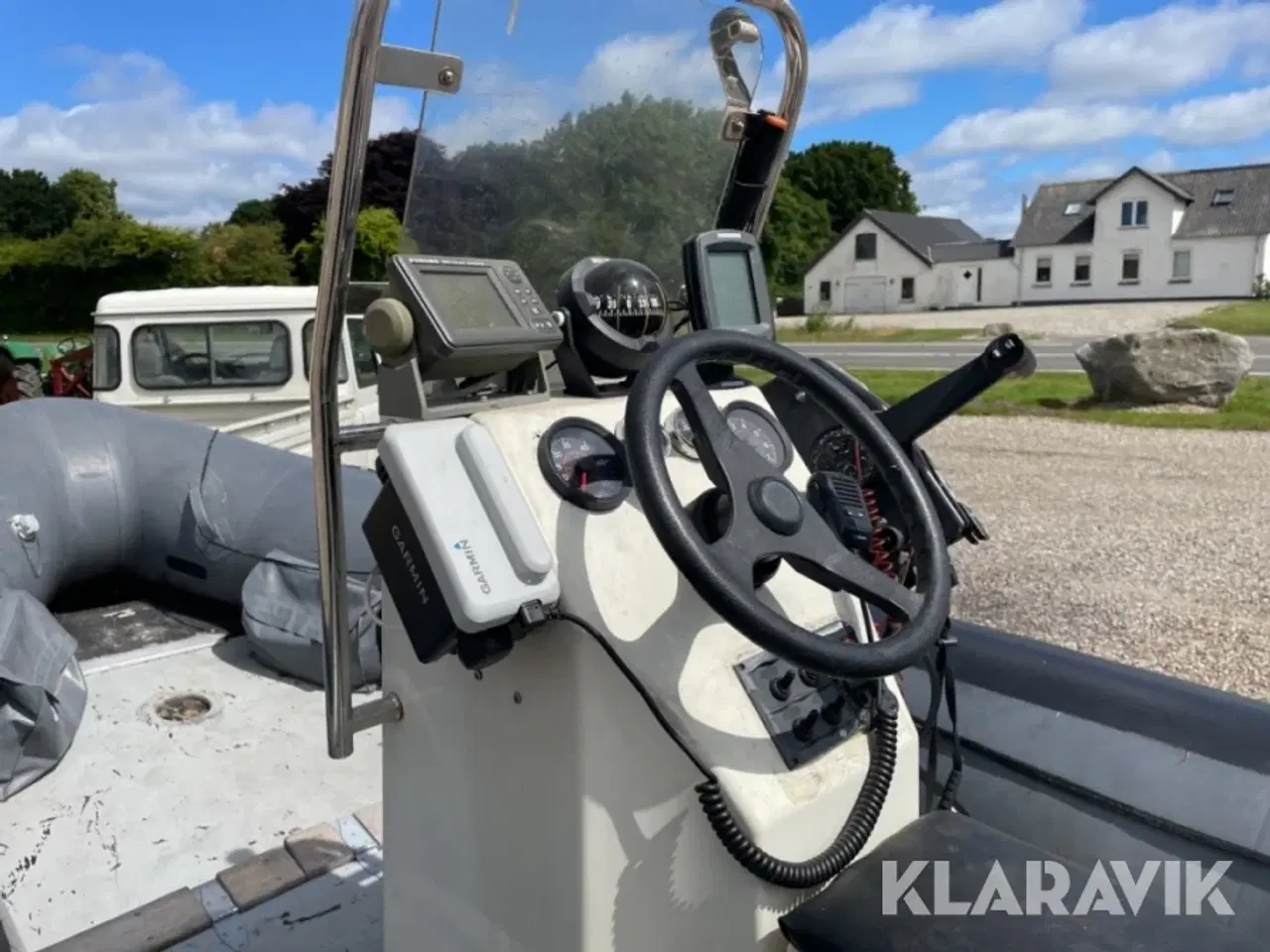 Billede 8 - Rip båd med styrepult og trailer Avon W530