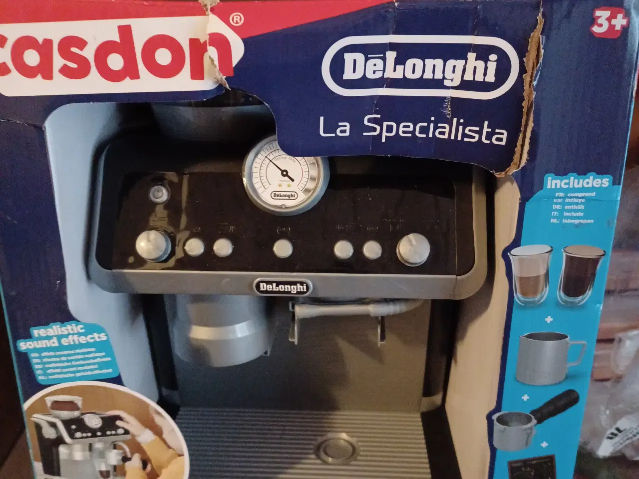 Billede 1 - Ny Delonghi lege kaffemaskine