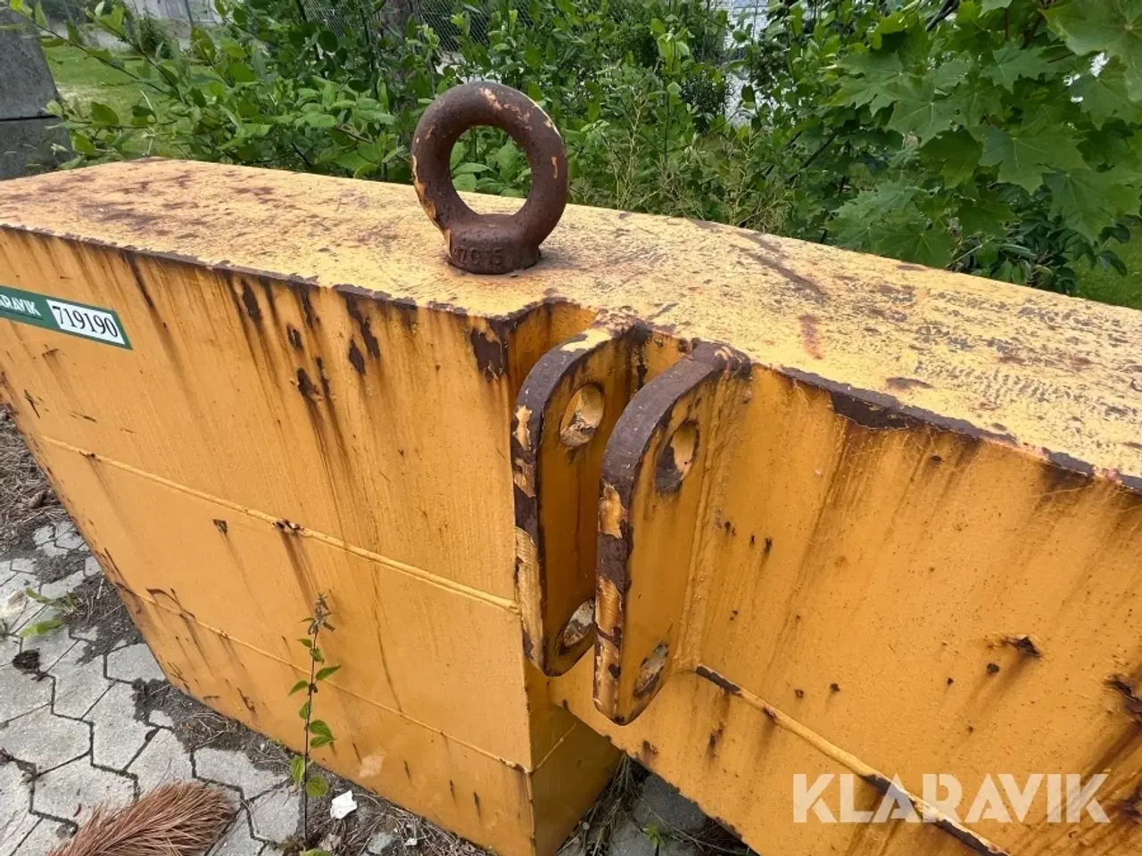 Billede 6 - Ballastklods til kran