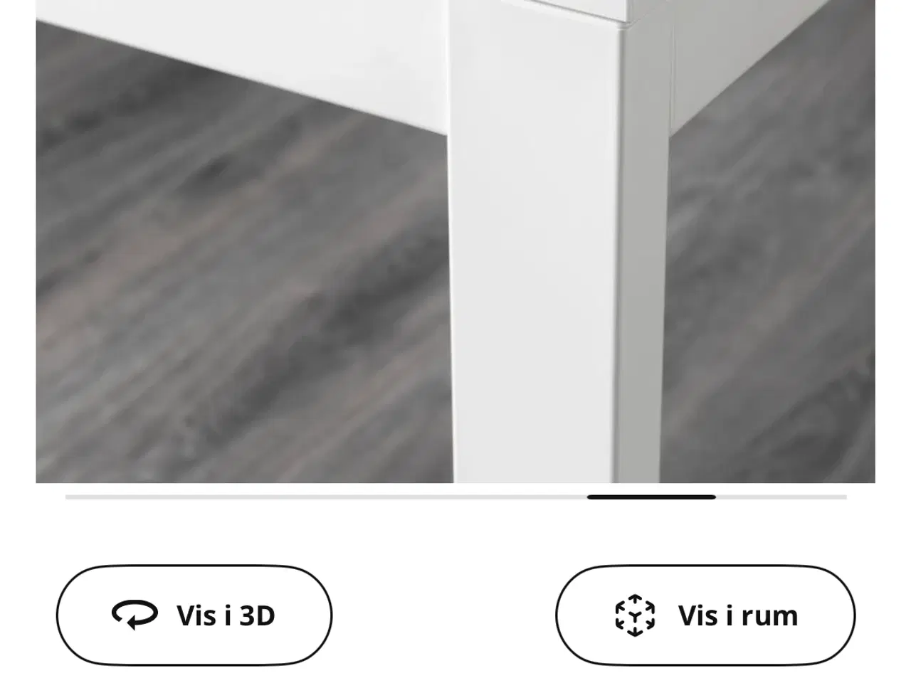 Billede 6 - Vangsta (Nu kaldet Vihals) spisebord m udtræk IKEA