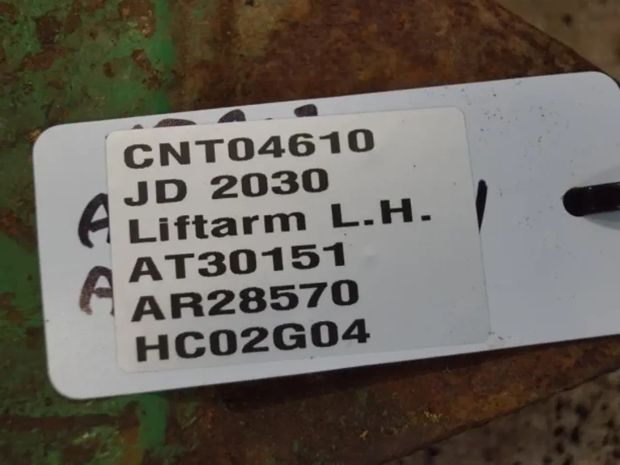 Billede 7 - John Deere 2030 L.H. Liftarm AT30151