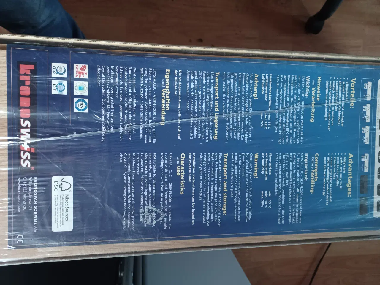 Billede 1 - 7 mm klik laminatgulv