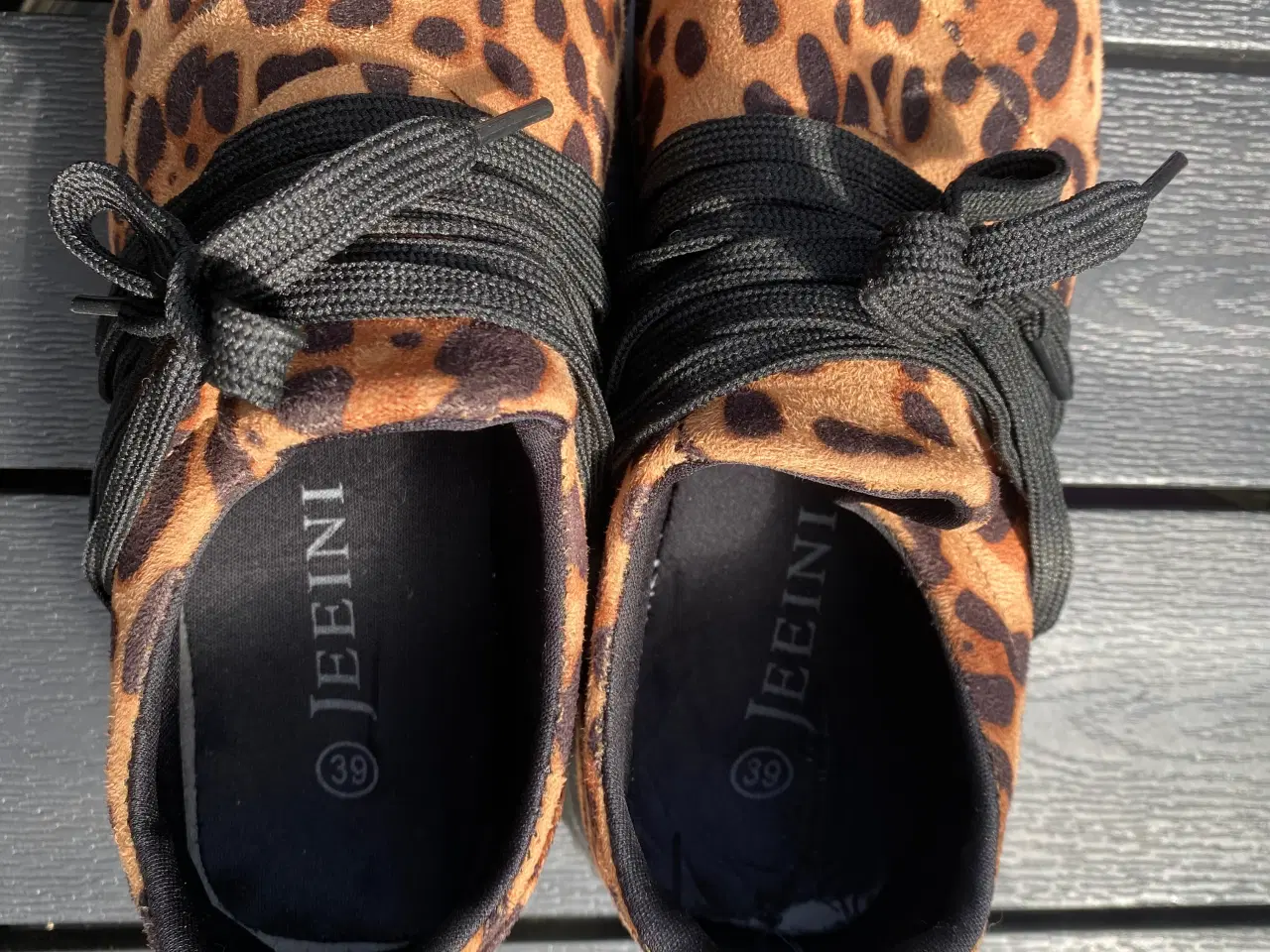 Billede 1 - Sneakers med leopard mønster