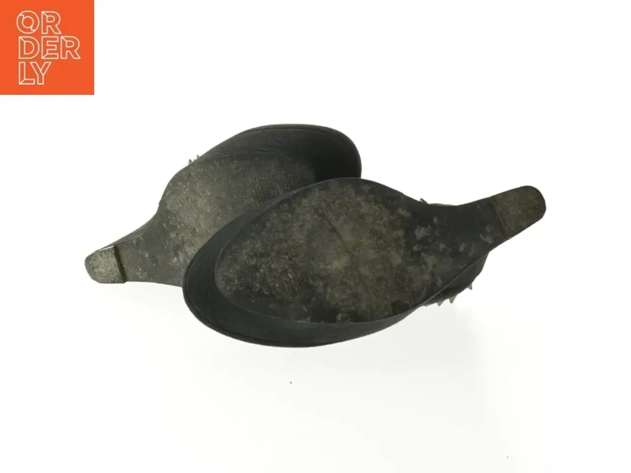 Billede 4 - Høje kilehæle med nitter fra Catwalk (str. 37 )