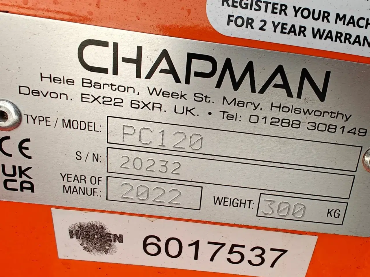 Billede 7 - Chapman Paddock Cleaner Demo / Let brugt