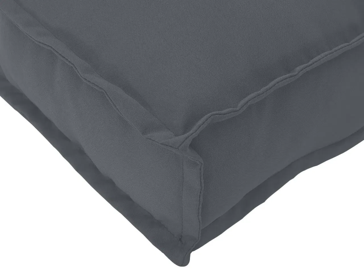 Billede 8 - Pallehynde til sæde Antracit 70 x 70 x 12 cm Oxford stof
