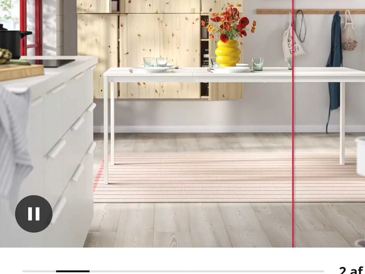 Billede 2 - Spisebord: VIHALS fra IKEA, ubrugt, samlet