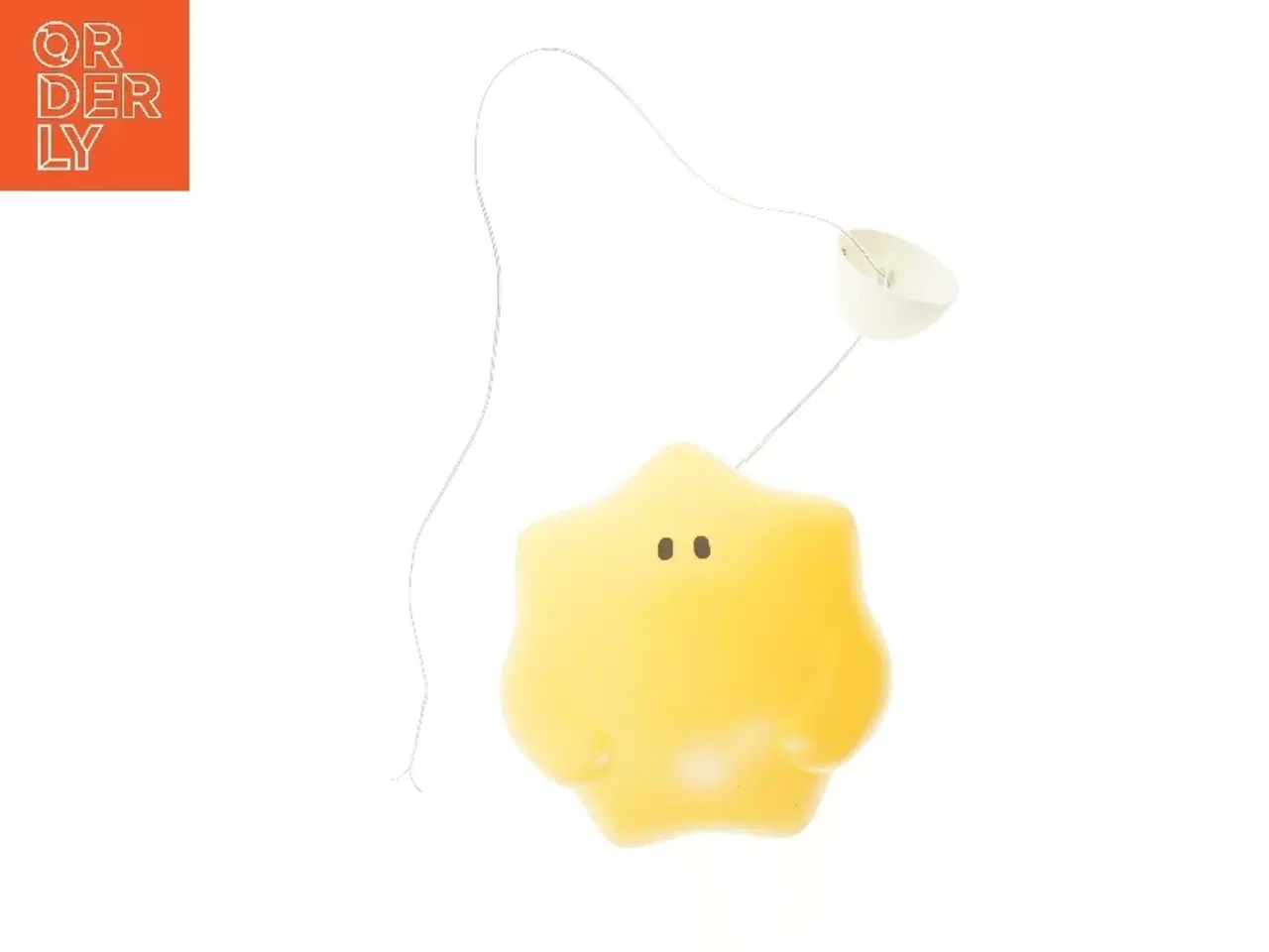 Billede 1 - Gul stjerneformet loftlampe fra Philips (str. Ø 36 cm)