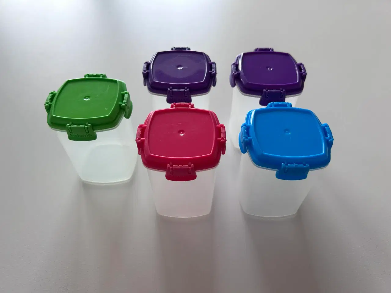 Billede 2 - Sistema Knick Knack opbevaringsbøtter, 5 stk.