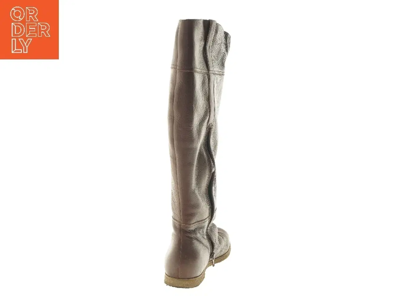 Billede 3 - Brune læderstøvler, størrelse 40 fra Ca Shott (str. 40 )