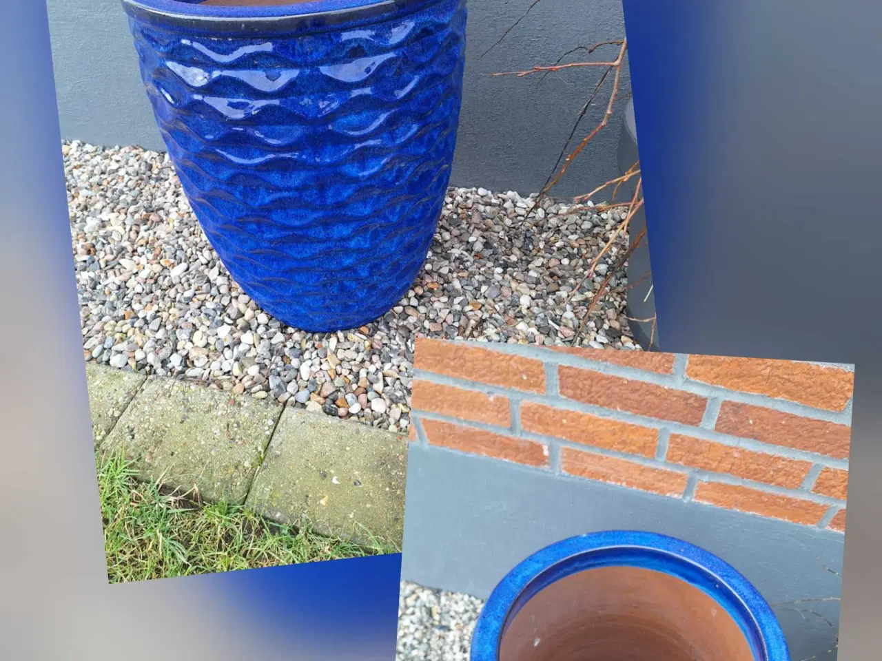 Billede 3 - 4 store krukker