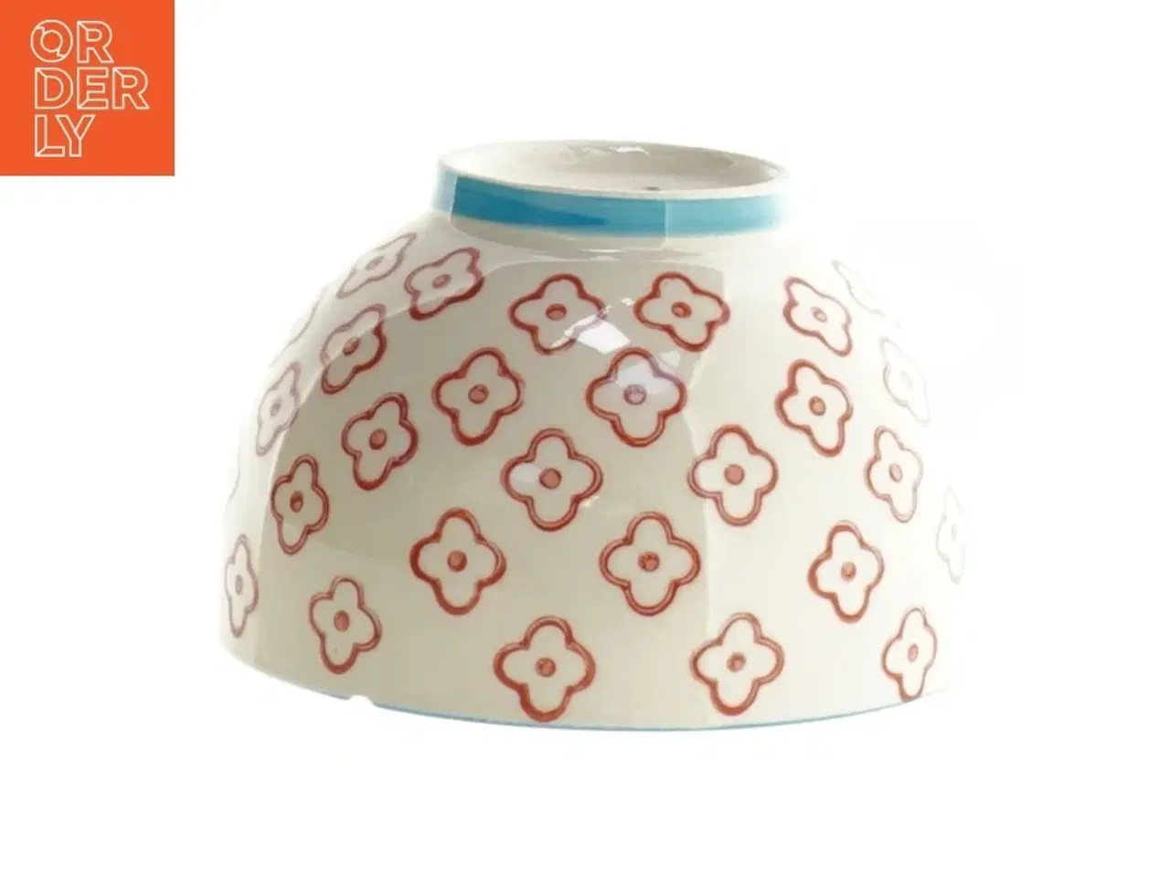 Billede 4 - Keramikskål med blomstermønster fra Bloomingville (str. 6 x 10 cm)