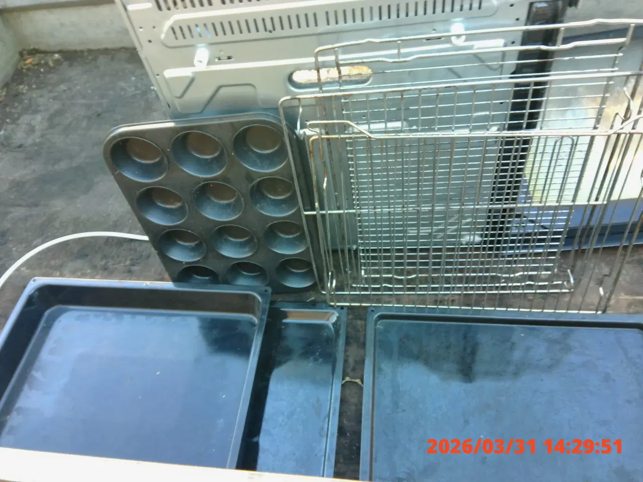 Billede 1 - Indbygnings ovn med tilbehør