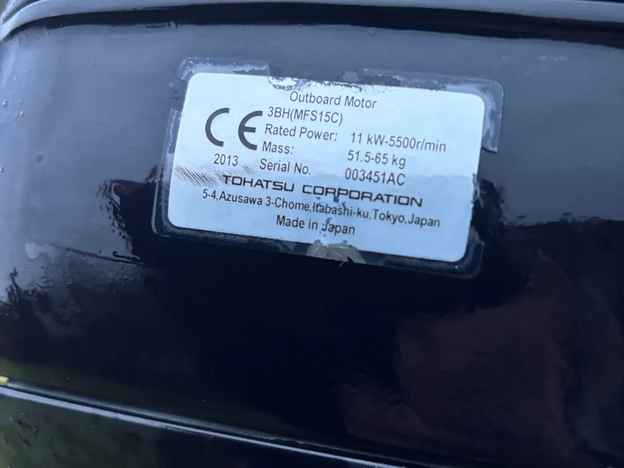 Billede 7 - Jolle med Tohatsu motor 15 hk 4 takter og trailer