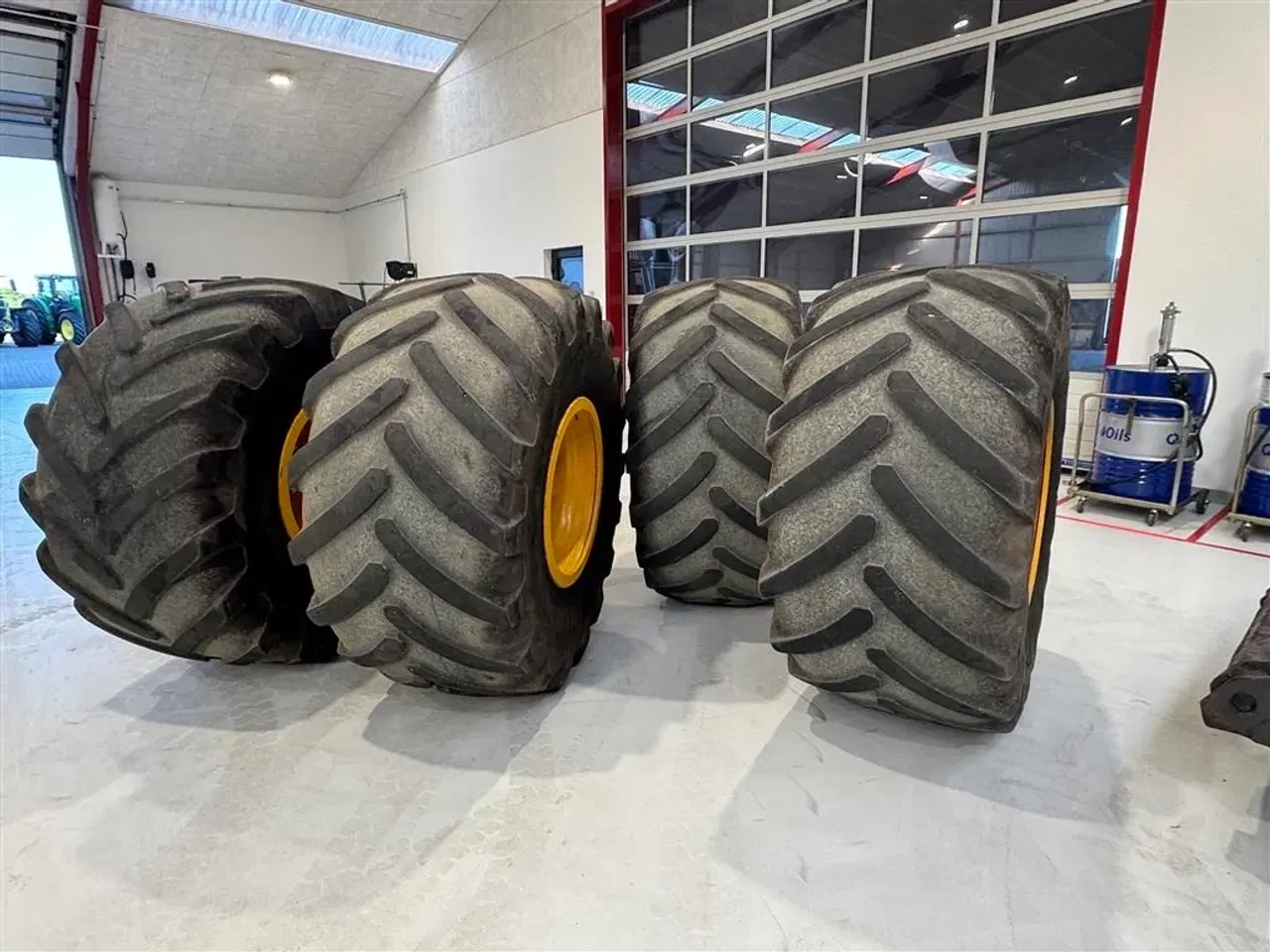 Billede 8 - Michelin 750/65R26 4 STK KOMPLETTE HJUL TIL VOLVO L70 OG L90