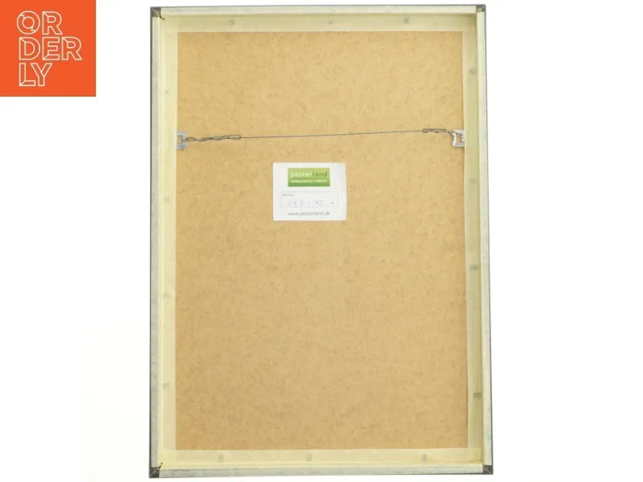 Billede 2 - Plakat i sort ramme (str. 29,8x42 cm)