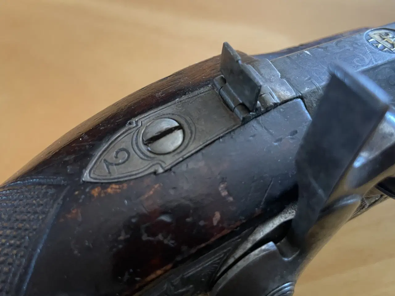 Billede 9 - Flot og sjælden sæt ex. Flint percusions pistoler