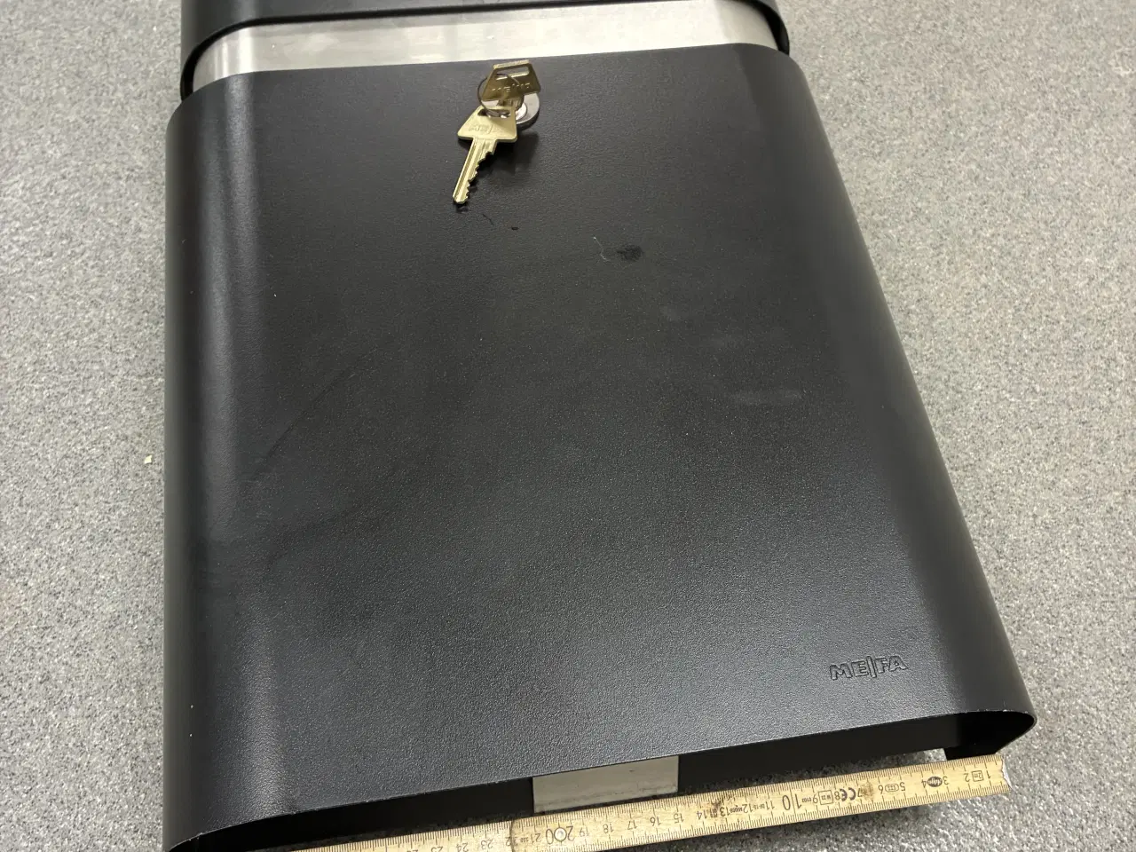 Billede 7 - Mefa Judo 640, Postkasse, sort/rustfrit