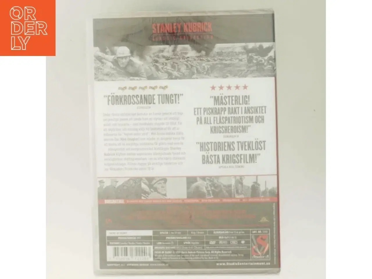 Billede 3 - Paths of Glory med Kirk Douglas (DVD)