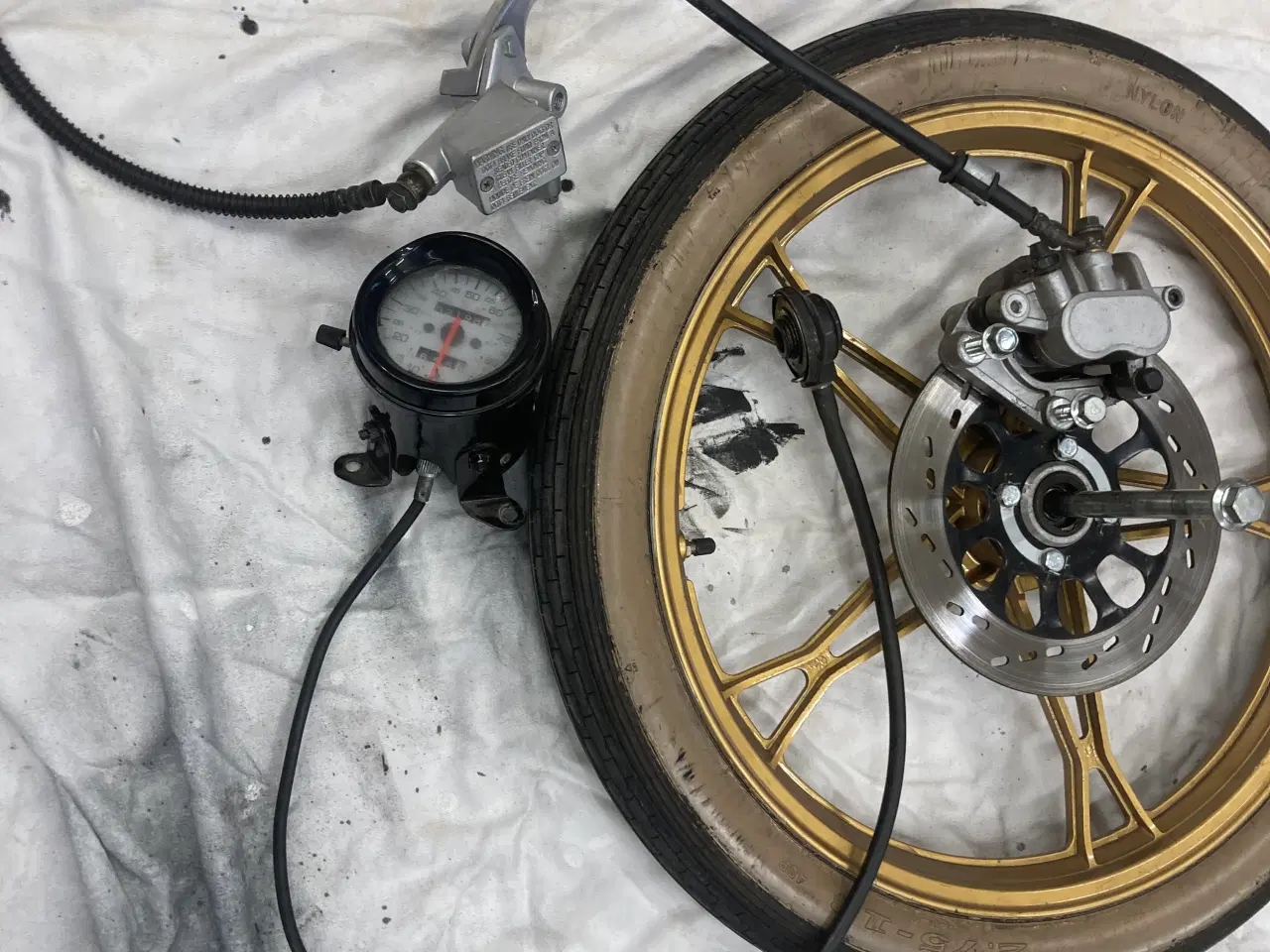 Billede 4 - for og baghjul  forhjul  med skivebremser 