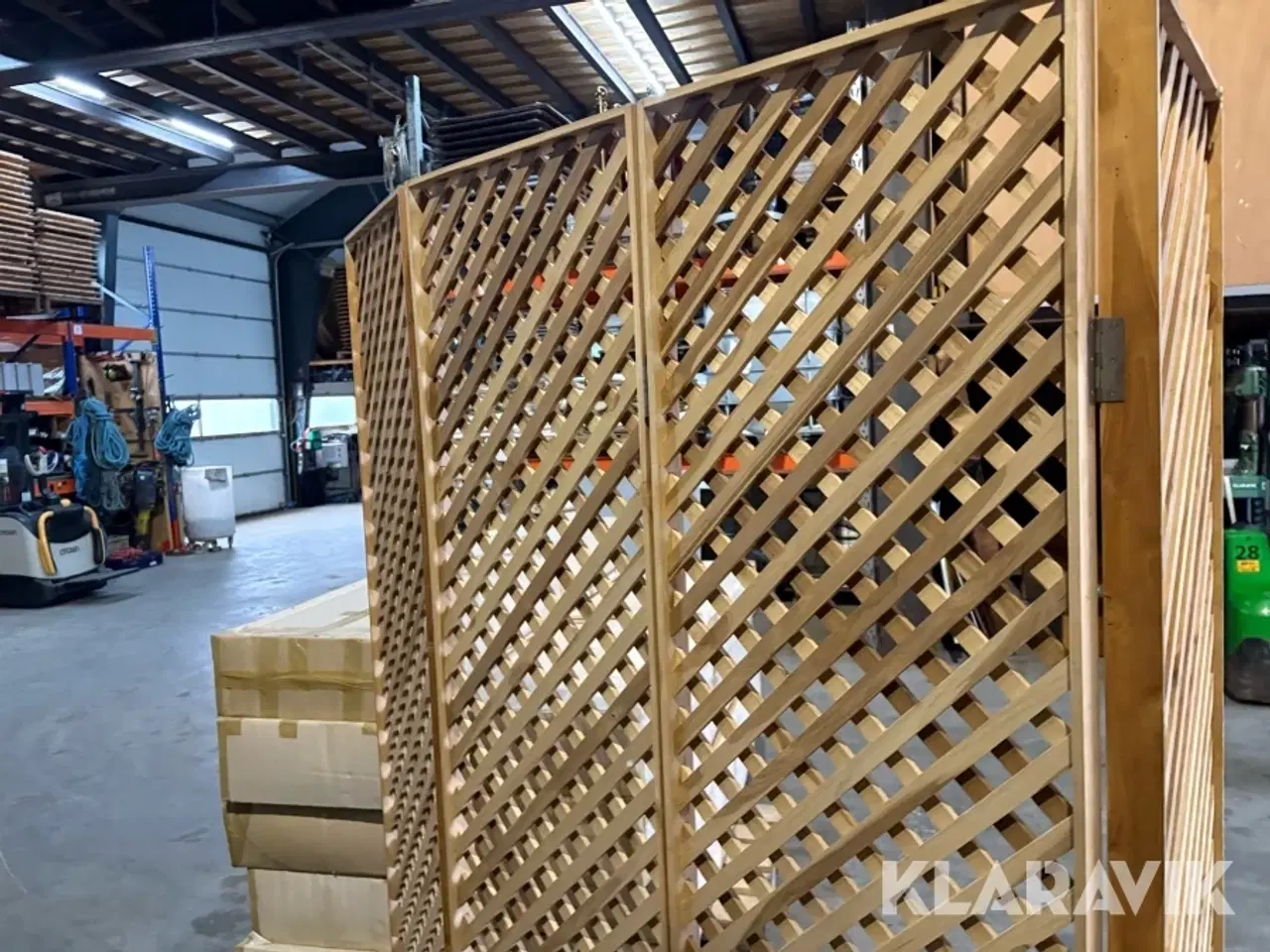 Billede 10 - Rumdeler Teaktræ 8styk