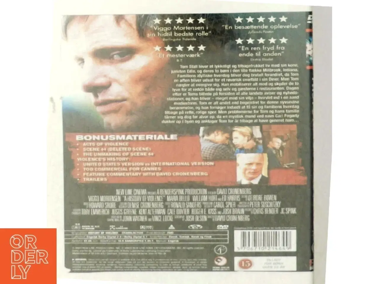 Billede 3 - A history of violence (DVD)